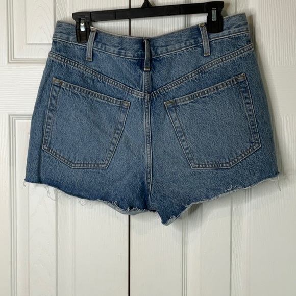 Universal Thread Womens High Rise Fitted Hip & Leg Mini Cut Off Shorts Size 10 - Picture 5 of 5